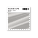 Sliver Metallic Satin Swatch