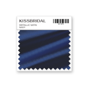 Navy Metallic Satin Swatch