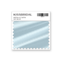 Sky Blue Metallic Satin Swatch
