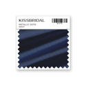 Navy Metallic Satin Swatch