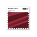 Berry Metallic Satin Swatch