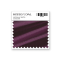 Sangria Metallic Satin Swatch