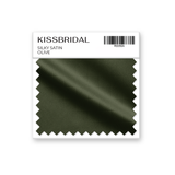 Olive Silky Satin Swatch