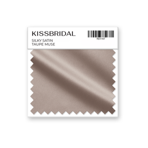 Taupe Muse Silky Satin Swatch