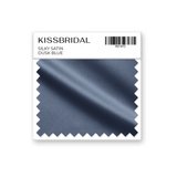 Dusk Blue Silky Satin Swatch