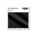 Black Silky Satin Swatch