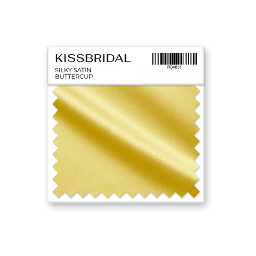 Buttercup Silky Satin Swatch