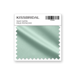 Pale Pistachio Silky Satin Swatch