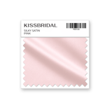 Pink Silky Satin Swatch