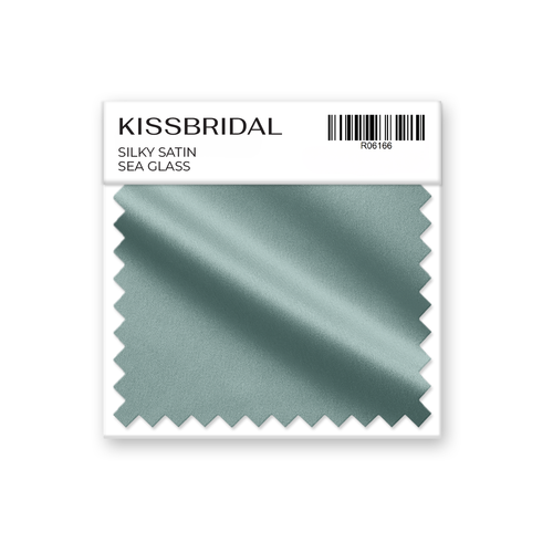 Sea Glass Silky Satin Swatch