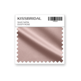 Dusty Rose Silky Satin Swatch