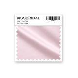 Blush Pink Silky Satin Swatch