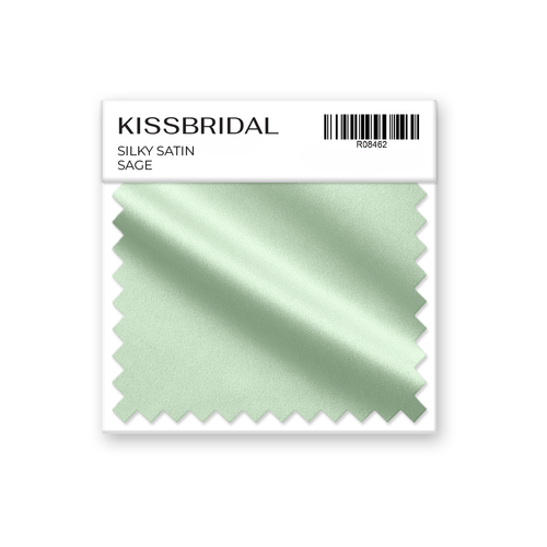 Sage Silky Satin Swatch