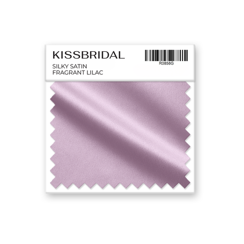 Fragrant Lilac Silky Satin Swatch
