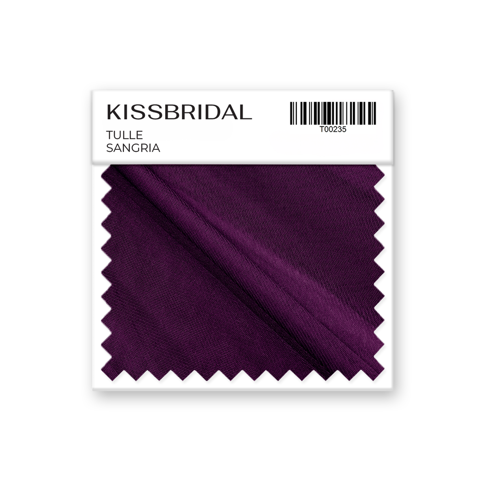 Sangria Tulle Swatch
