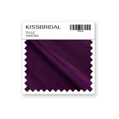 Sangria Tulle Swatch