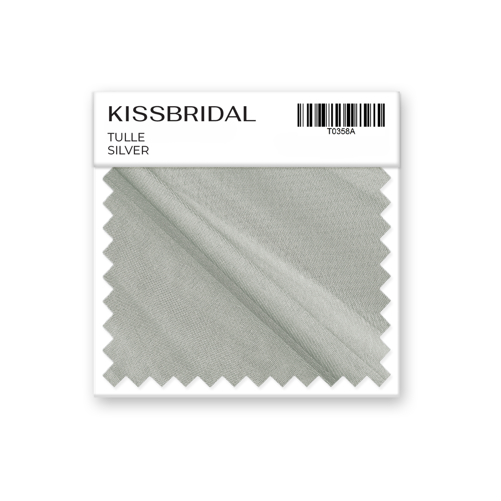 Silver Tulle Swatch