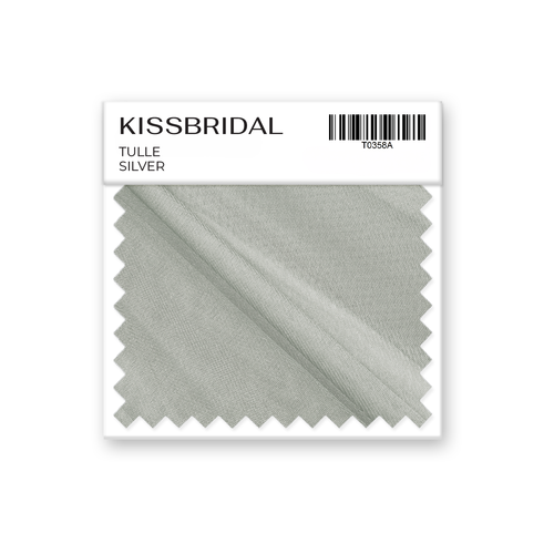 Silver Tulle Swatch