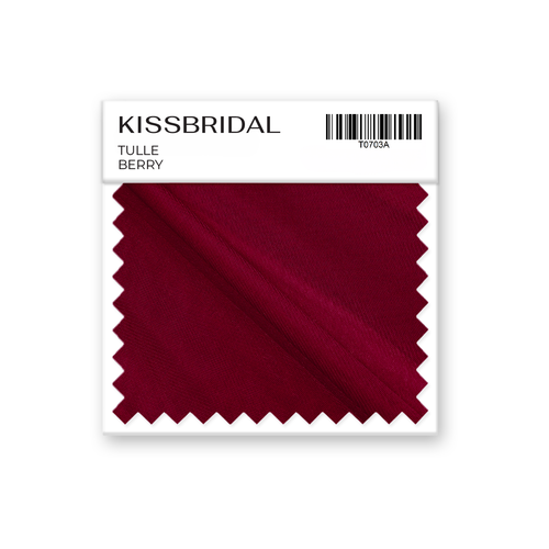 Berry Tulle Swatch