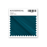Dark Teal Tulle Swatch