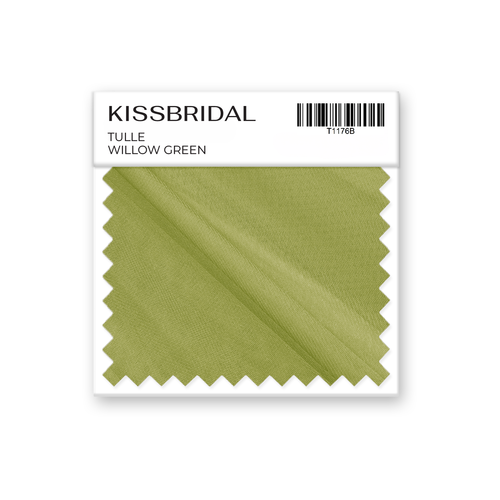 Willow Green Tulle Swatch