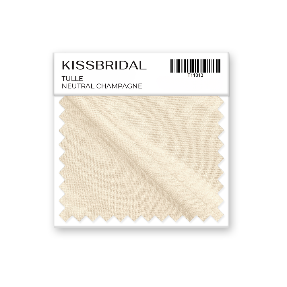 Neutral Champagne Tulle Swatch