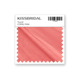 Coral Pink Tulle Swatch