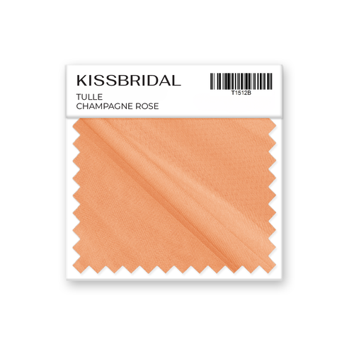 Champagne Rose Tulle Swatch