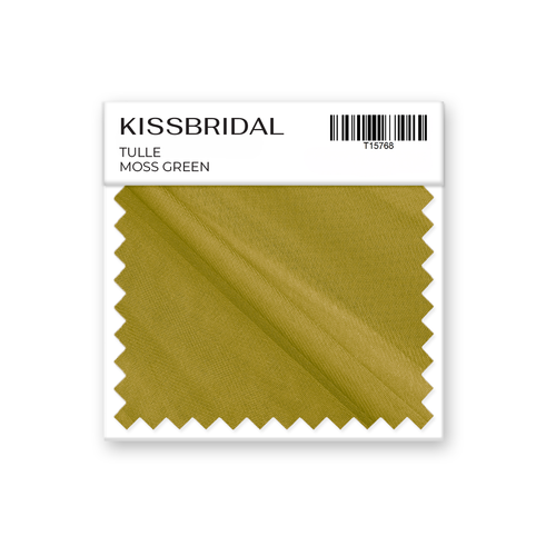 Moss Green Tulle Swatch