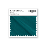 Peacock Teal Tulle Swatch
