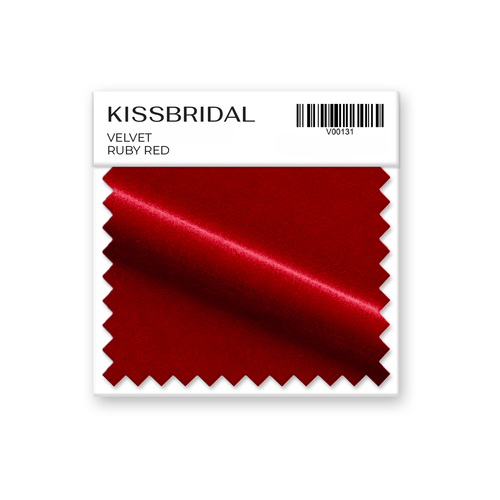 Ruby Red Velvet Swatch