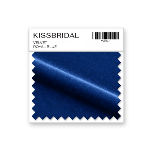 Royal Blue Velvet Swatch