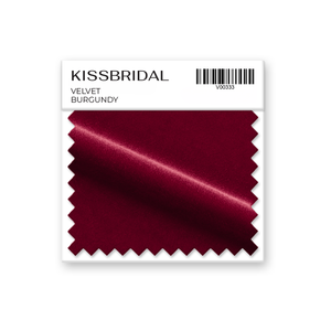Burgundy Velvet Swatch