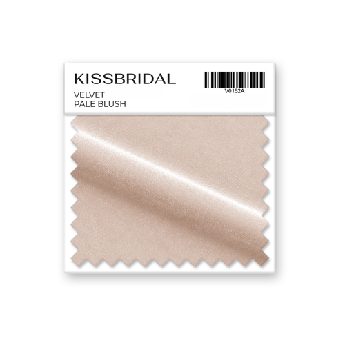 Pale Blush Velvet Swatch