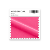 Candy Pink Velvet Swatch