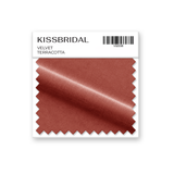 Terracotta Velvet Swatch