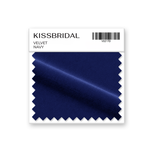 Navy Velvet Swatch