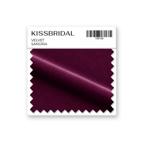 Sangria Velvet Swatch
