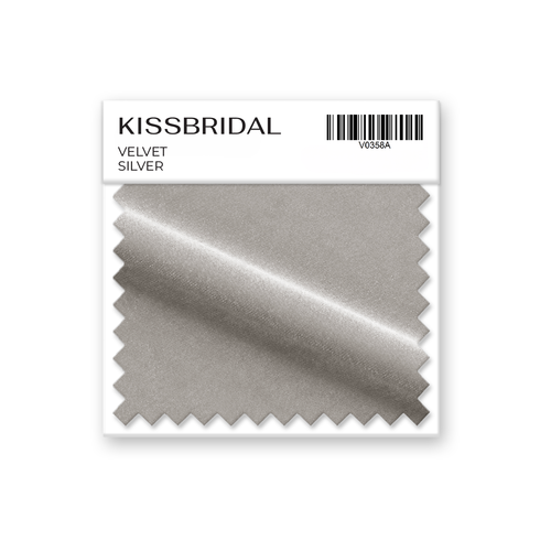 Silver Velvet Swatch