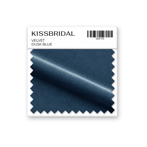 Dusk Blue Velvet Swatch