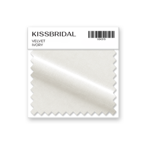 Ivory Velvet Swatch