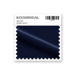Dark Navy Velvet Swatch