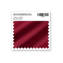 Burgundy Twill Satin Swatch