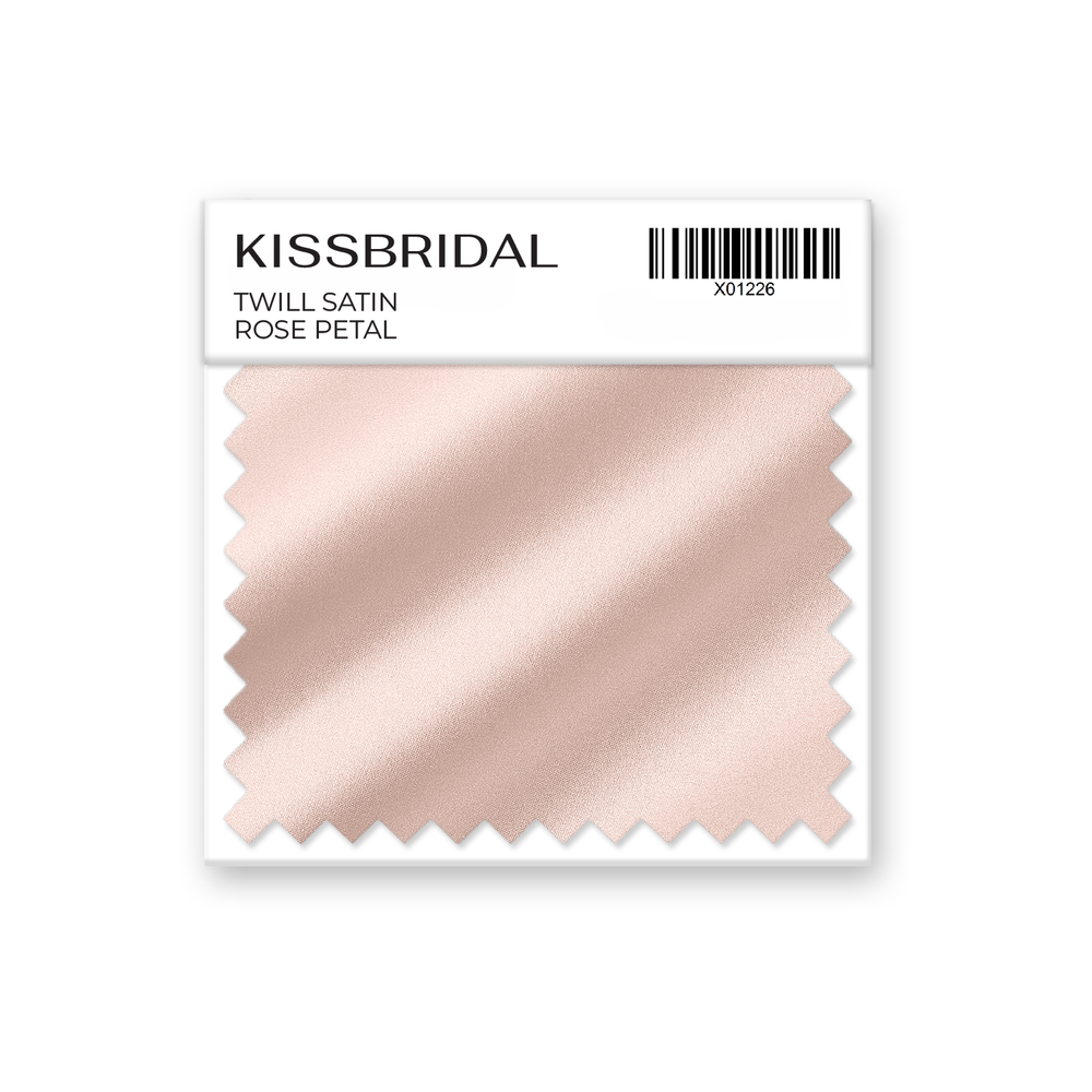 Rose Petal Twill Satin Swatch