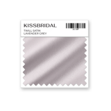 Lavender Grey Twill Satin Swatch