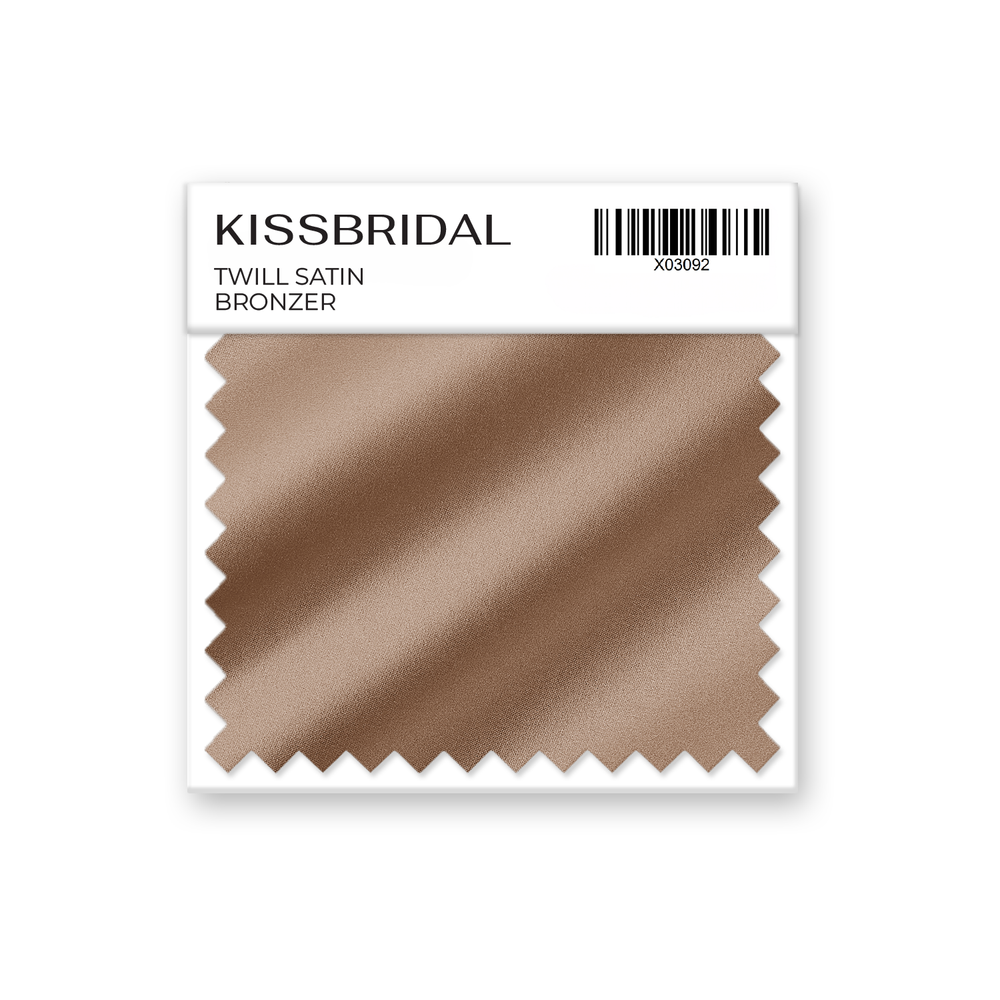 Bronzer Twill Satin Swatch