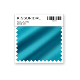 Blue Jay Twill Satin Swatch