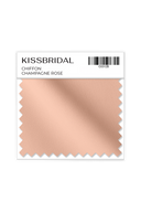 Champagne Rose Chiffon Swatch