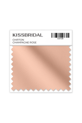 Champagne Rose Chiffon Swatch