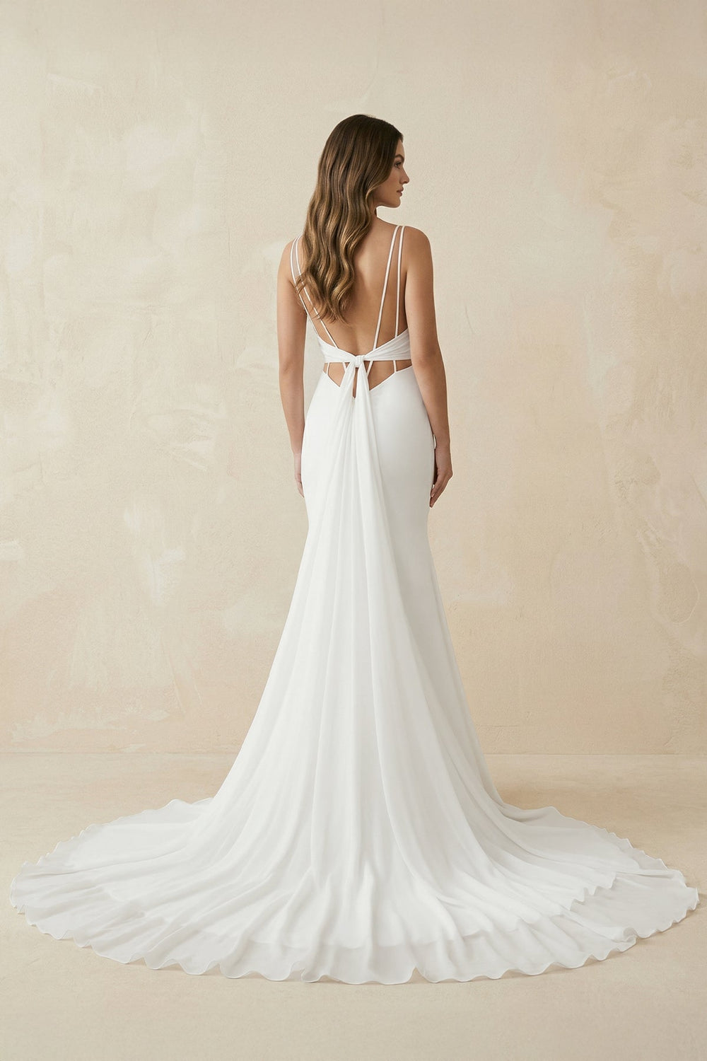 Mermaid Satin Sweetheart Wedding Dress in White - KISS BRIDAL Wedding Dresses